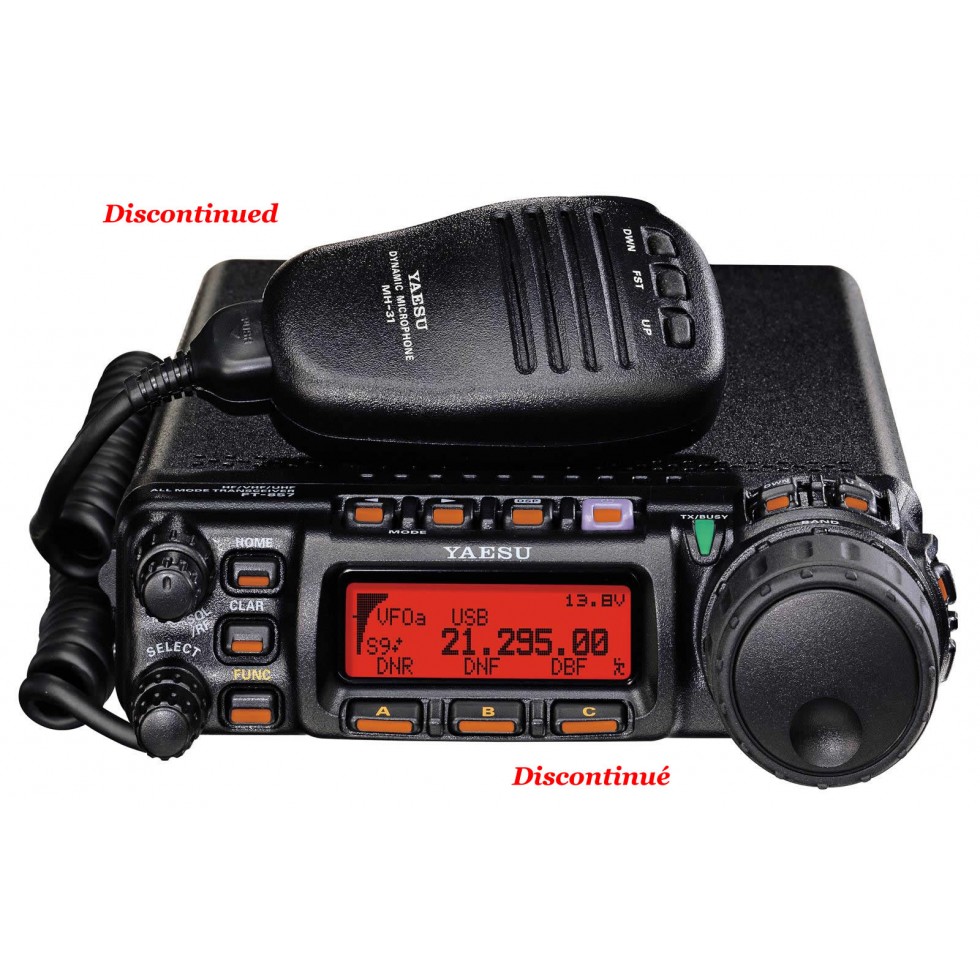 Multi-band mobile amateur radio transceiver Yaesu FT-857D